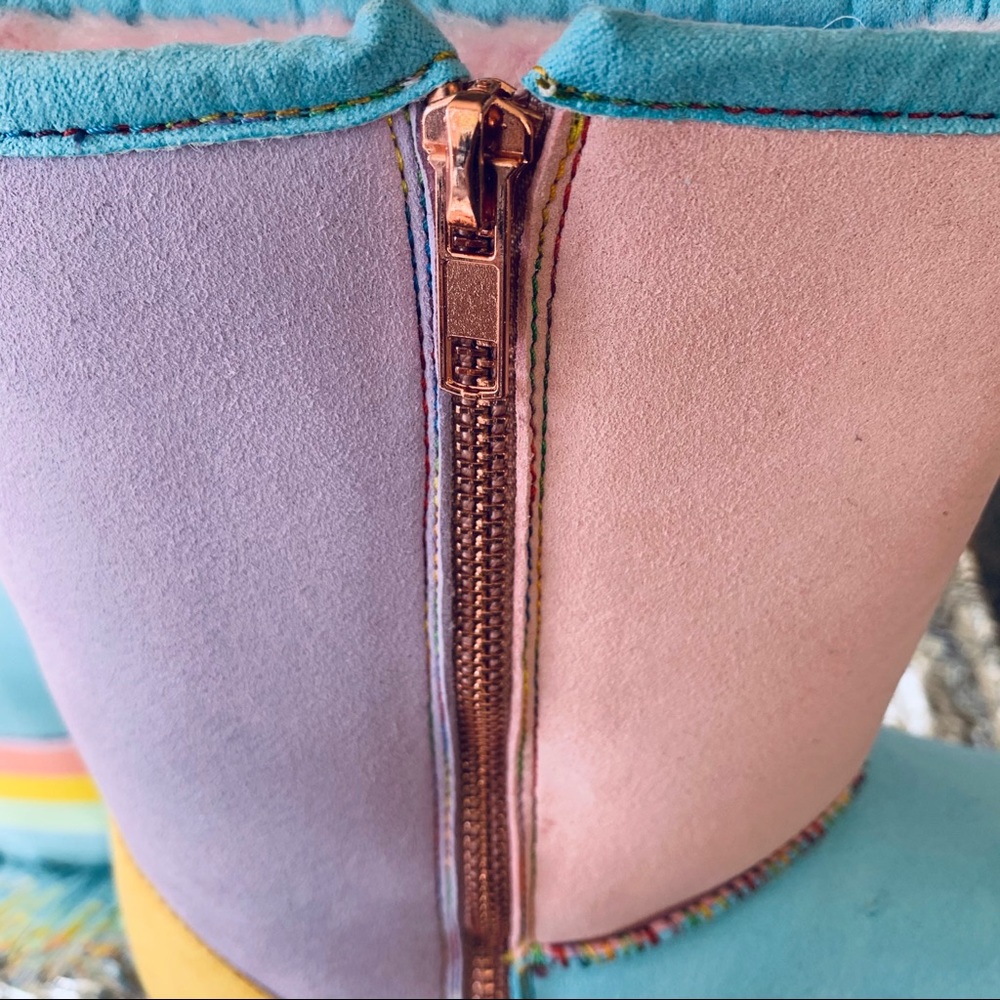 New YRU Qozii 🍭Platform Uggi Boots - Picture 7 of 8